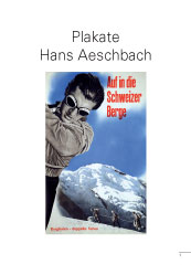 Plakate von Hans Aeschbach